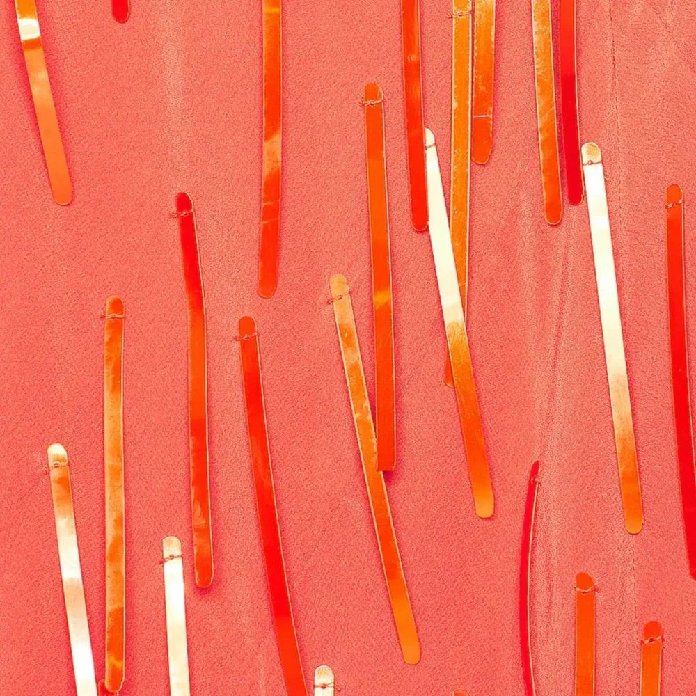 NEW Cult Gaia Anisa Gown in Rouge Red Strapless Embellished Maxi Dress 2 / XS - Picture 3 of 5